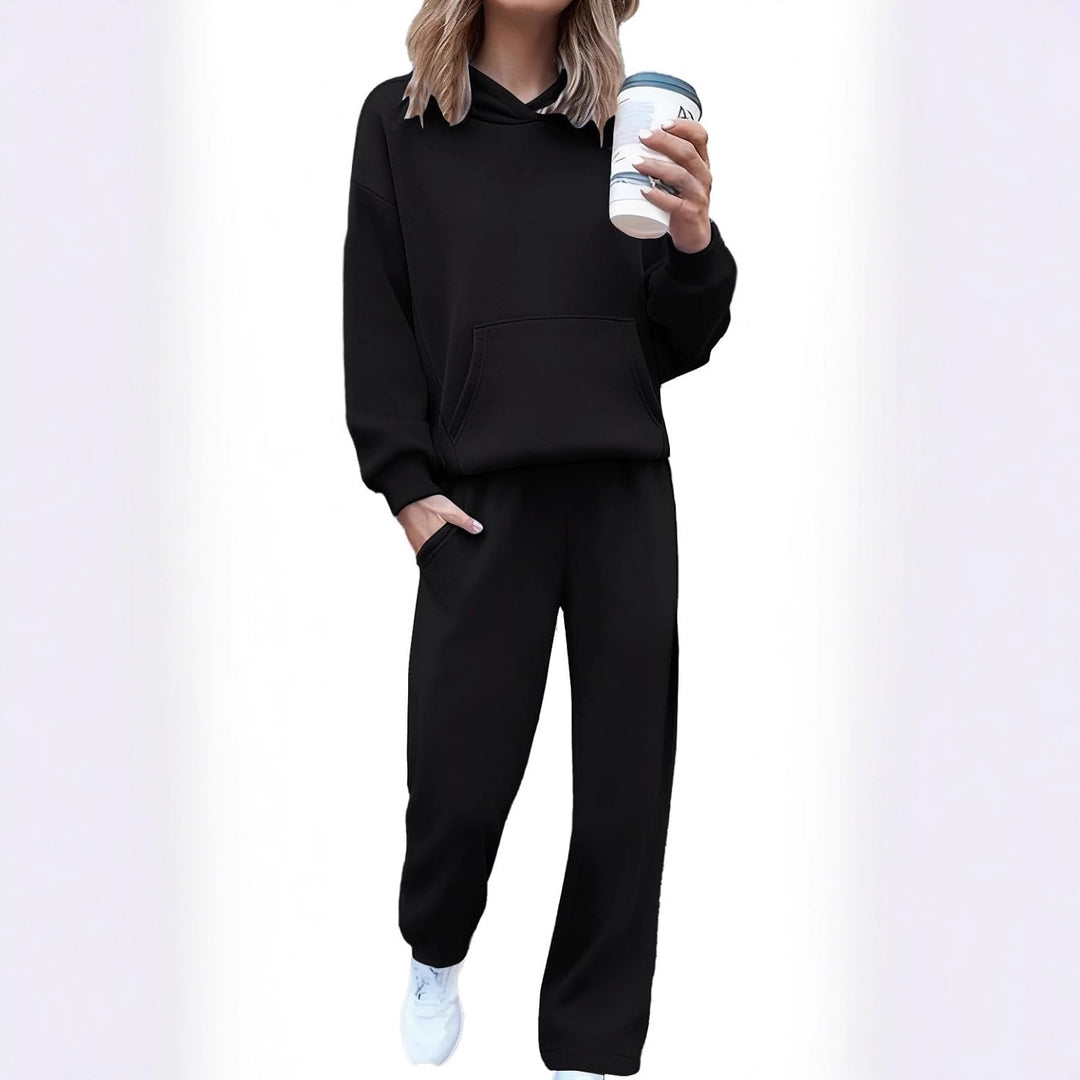 Damen lässiges und bequemes Freizeit-Set mit extra weitem Schnitt Drune