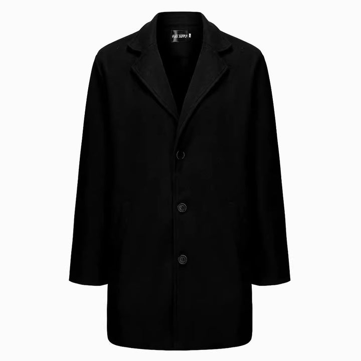 Herren eleganter, taillierter Mantel Drune