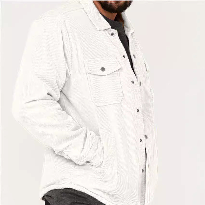 Herren Cordjacke mit praktischen Taschen und stylischem Design Drune