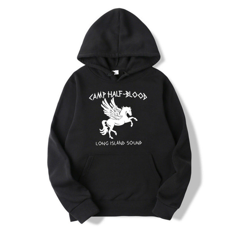 Damen Hoodie mit kreativem Fantasy-Motiv Drune