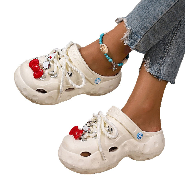 Damen Clogs mit einzigartigen Design-Details und komfortabler Sohle Drune
