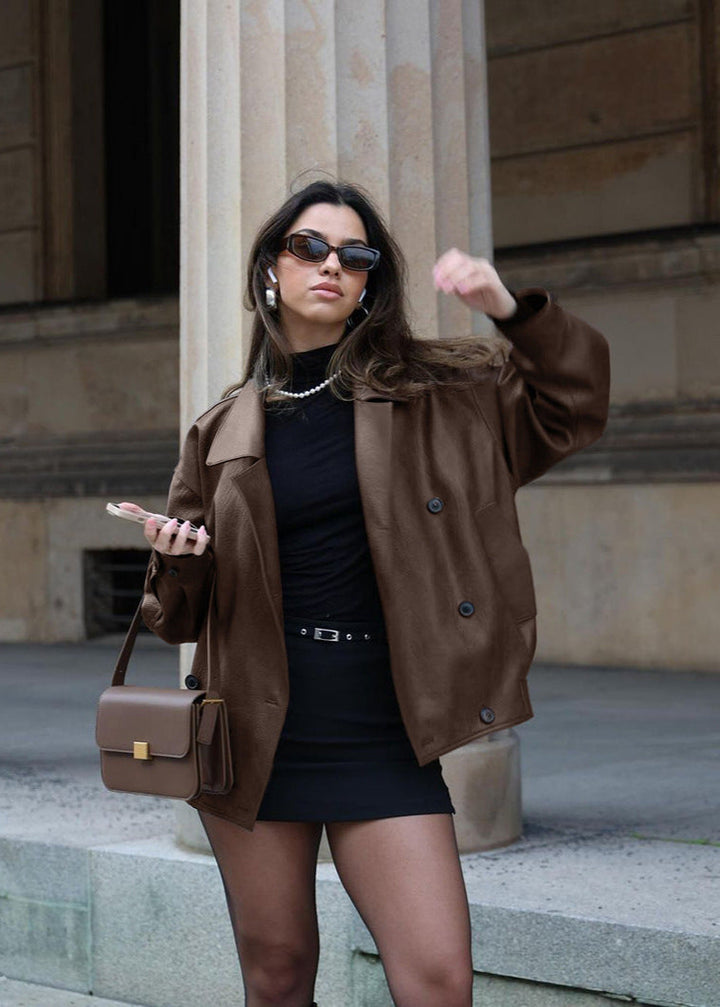 Drune | Übergroße Doppelt breasted Jacke