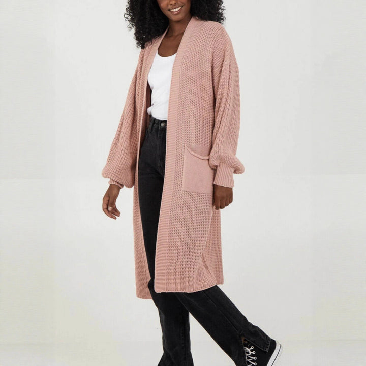 Damen Strickmantel im lässigen Oversized-Design Drune