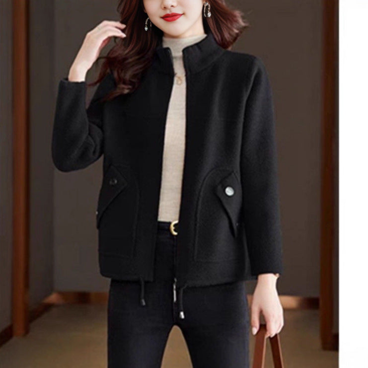 Damen elegante und bequeme Fleecejacke Drune