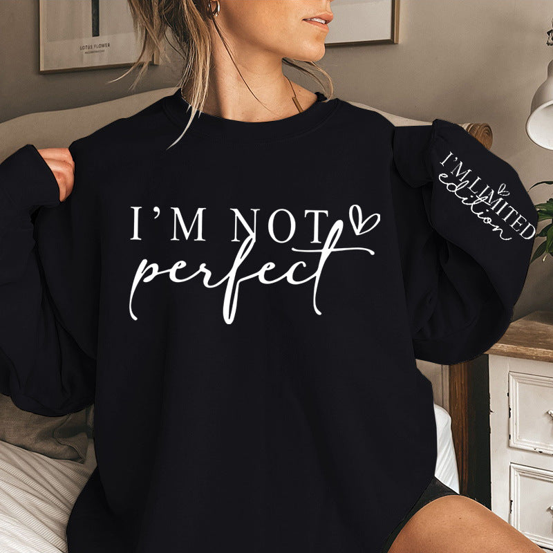 Damen Oversized Sweater mit Aufdruck und begrenzter Edition Drune
