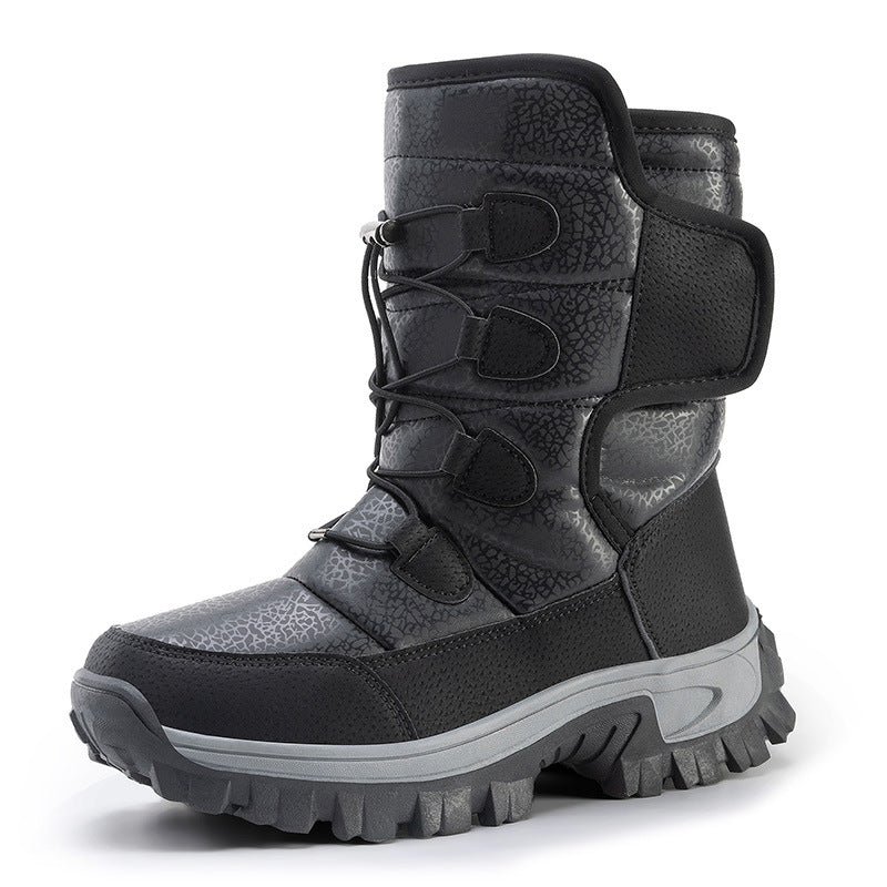 Damen Winterstiefel mit isolierendem Futter und rutschfester Profilsohle Drune