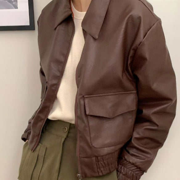 Damen Praktische und modische Kurzjacke Drune
