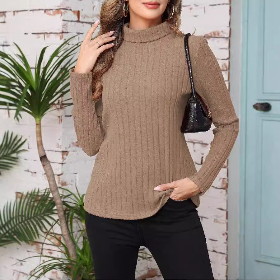 Damen Hochwertiger Strickpullover Drune