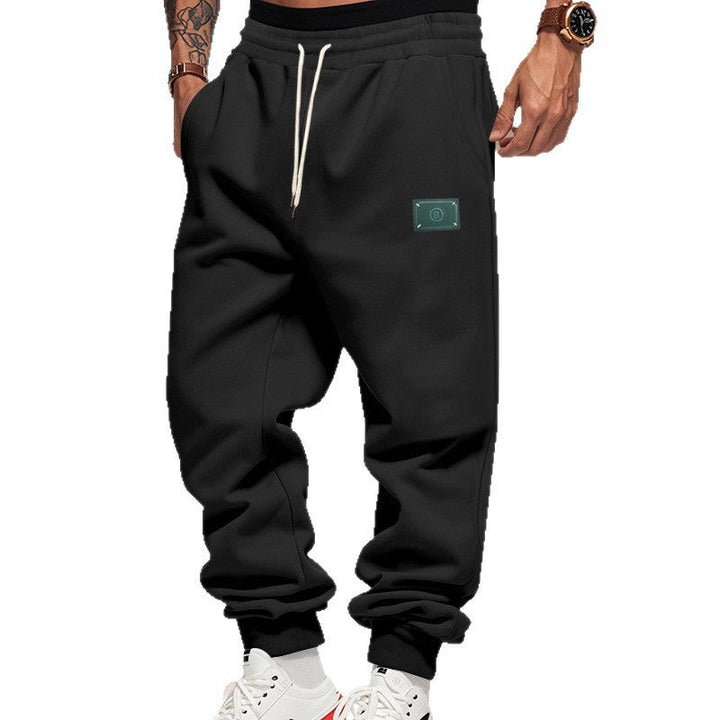 Herren bequeme Jogginghose mit verstellbarem Bund und praktischen Seitentaschen Drune