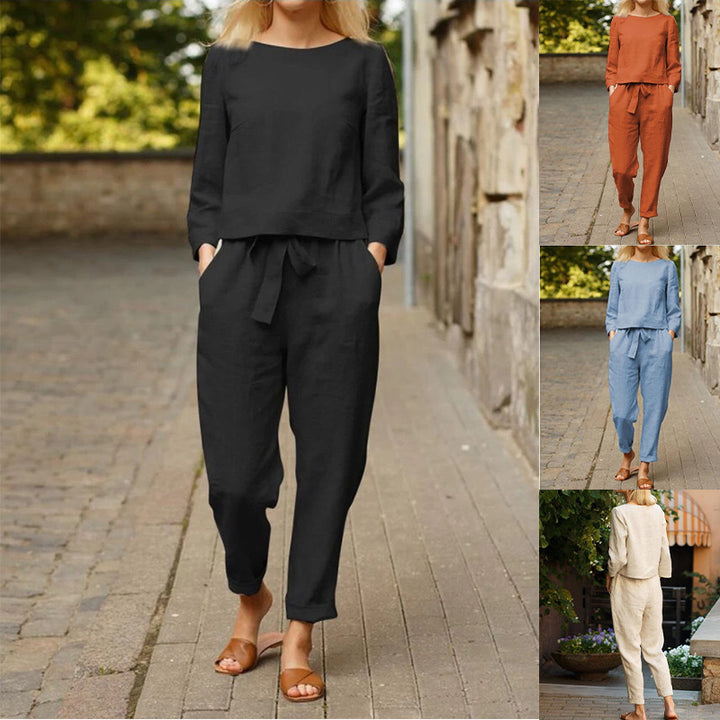Damen Elegantes und luftiges Zweiteiler-Set Drune