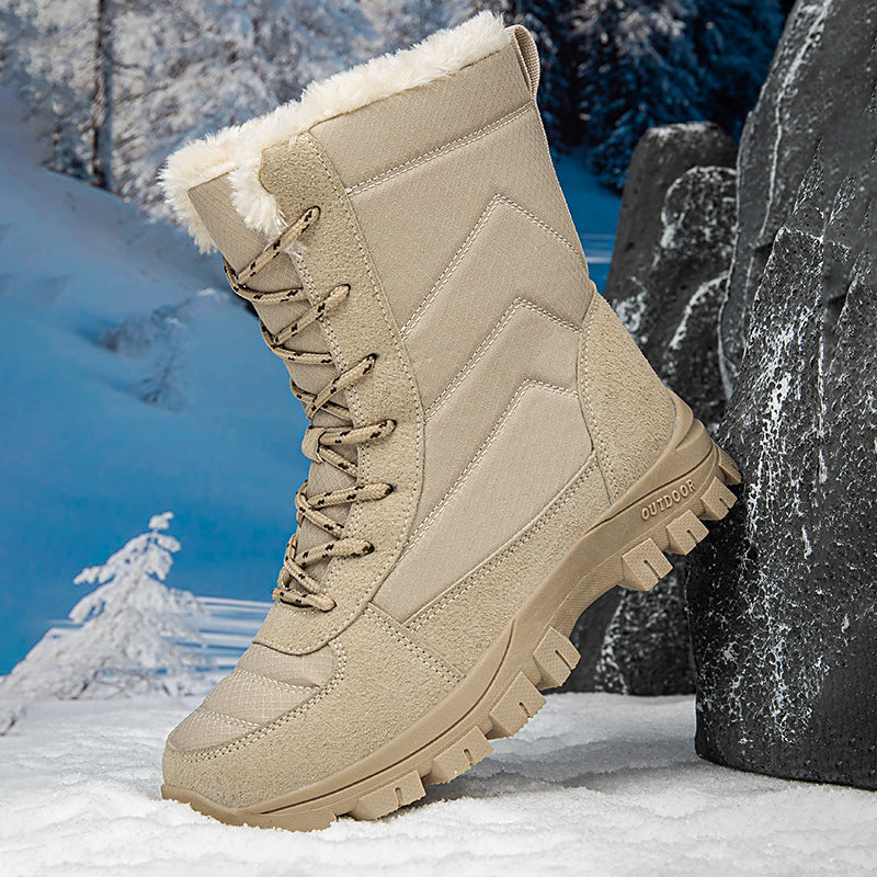 Damen Winterstiefel mit rutschfester Sohle und isolierendem Innenfutter Drune