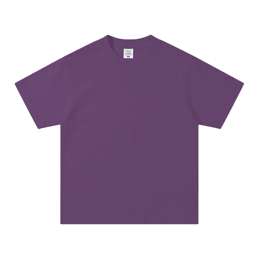 Damen Oversized T-Shirt aus hochwertiger Baumwolle mit praktischem Rundhalsausschnitt Drune