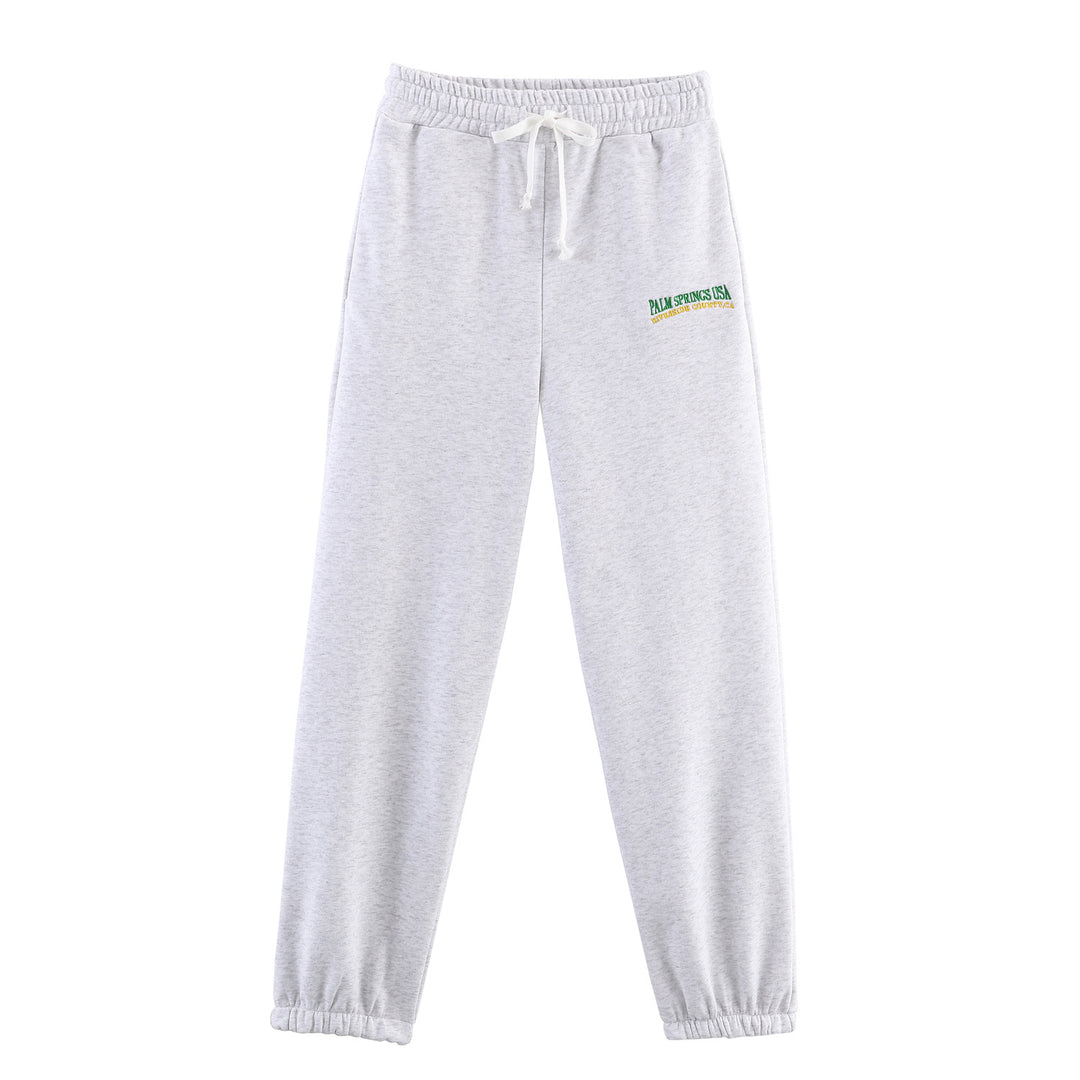 Damen Jogginghose mit elastischem Bund und trendigem Print Drune