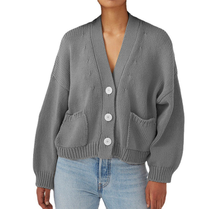 Damen Strickjacke mit praktischen Taschen Drune