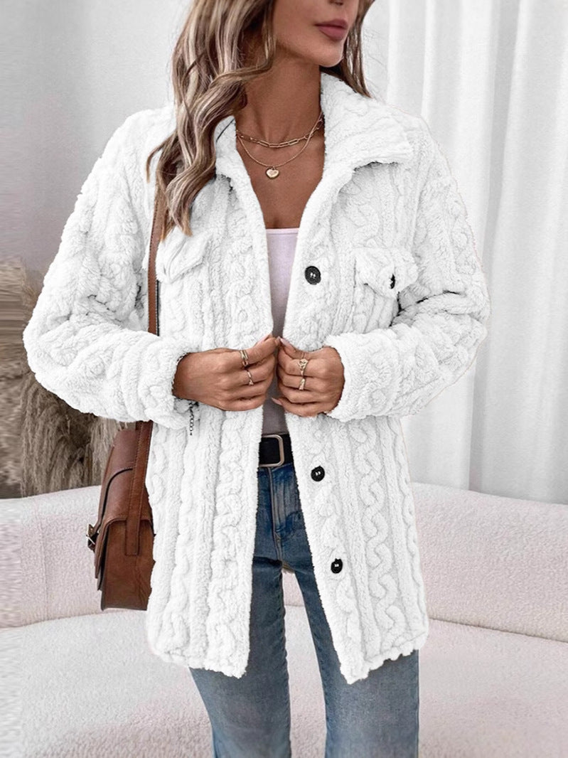 Damen Strickjacke mit strukturierter Oberfläche Drune