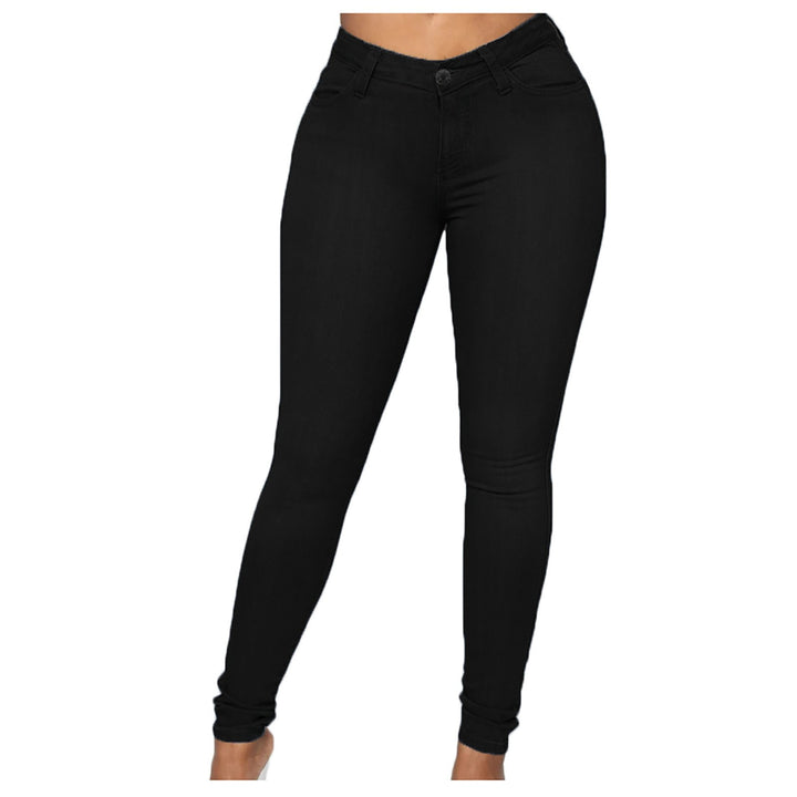 Damen nan hochgeschnittene Sculpt-Skinny-Jeans mit formendem Stretchbund und klassischem Five‑Pocket‑Schnitt Drune