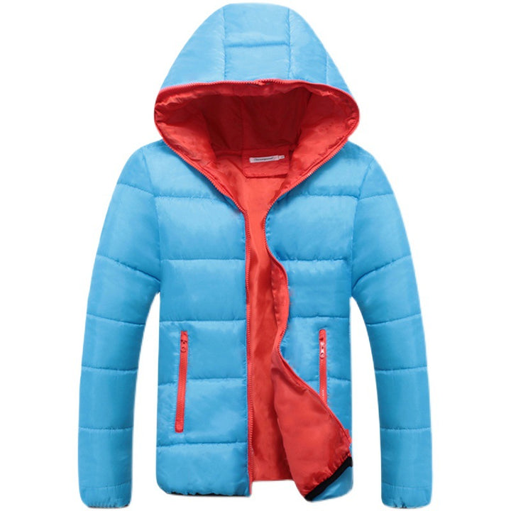 Unisex nan leichte Steppjacke mit wattierter Isolierung, gefütterter Kapuze und verdeckten Reißverschlusstaschen Drune