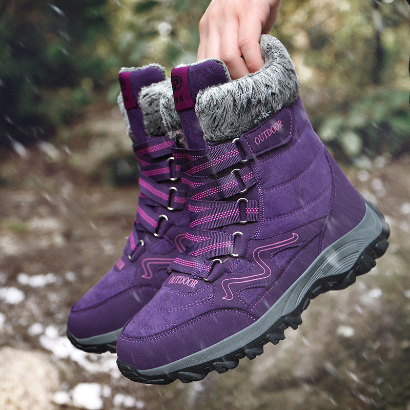 Damen Gemütliche Winterstiefel mit isolierender Fütterung Drune