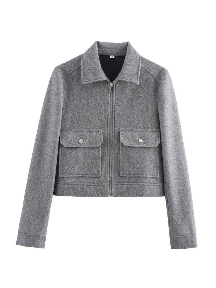 Damen cropped Utility-Jacke Drune