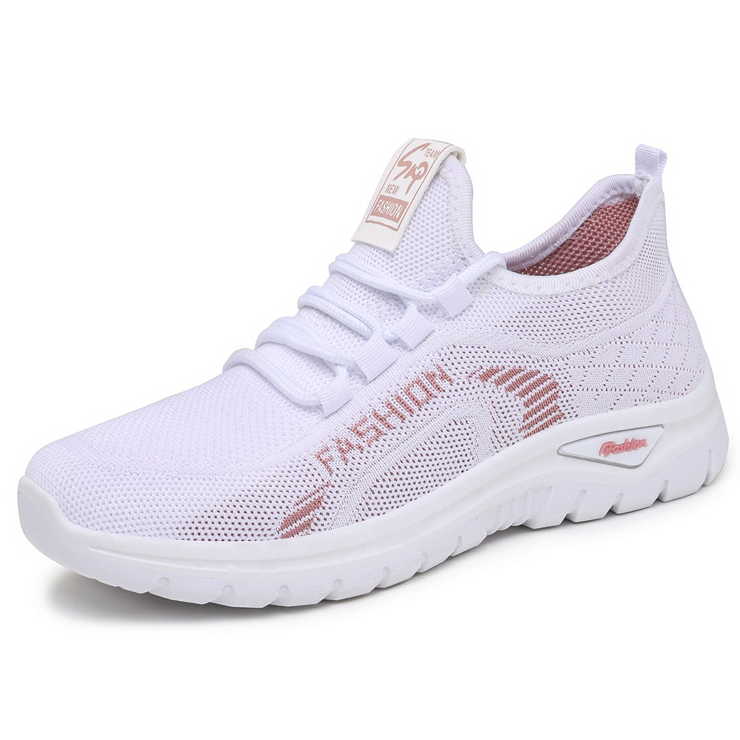 Damen nan Slip-On Lauf- und Alltagsschuh aus nahtlosem Strick mit ergonomischer Stoßdämpfung Drune