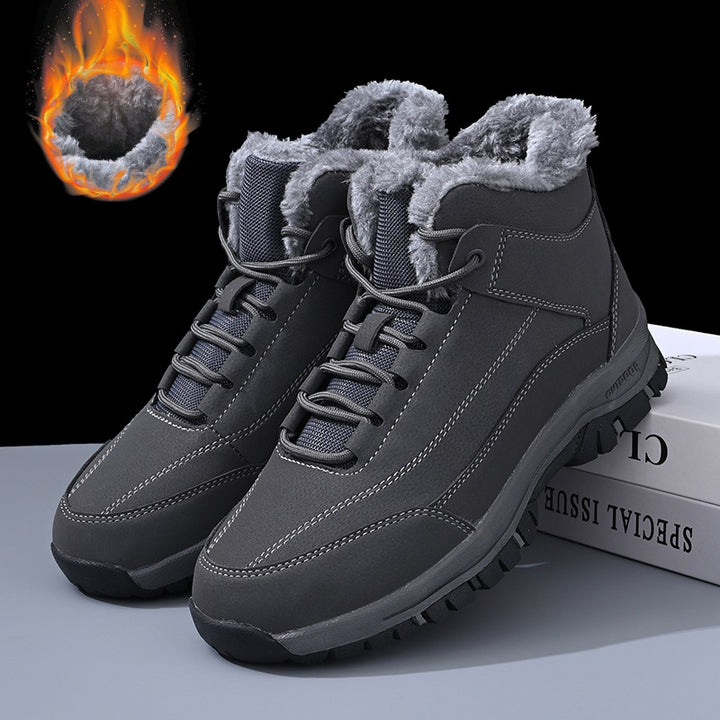 Damen Warmgefütterte Winterstiefel Drune