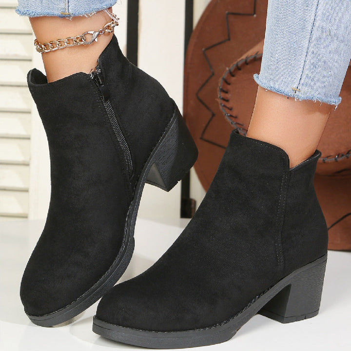 Drune | Stiefeletten Mit Blockabsatz