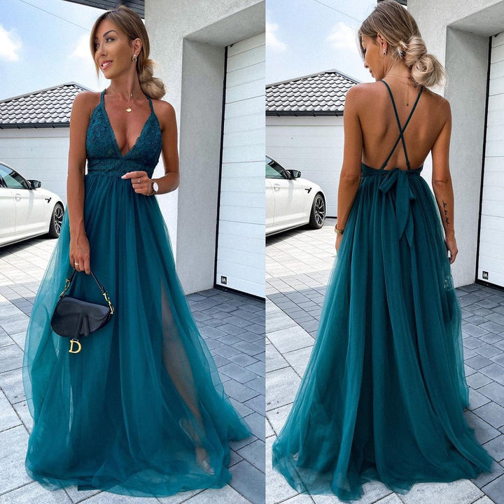 Damen Abendkleid Drune