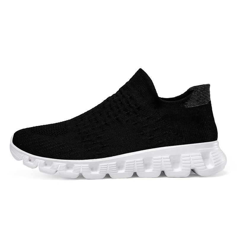Damen Atmungsaktive Slip-On Sneakers mit dämpfender Sohle Drune