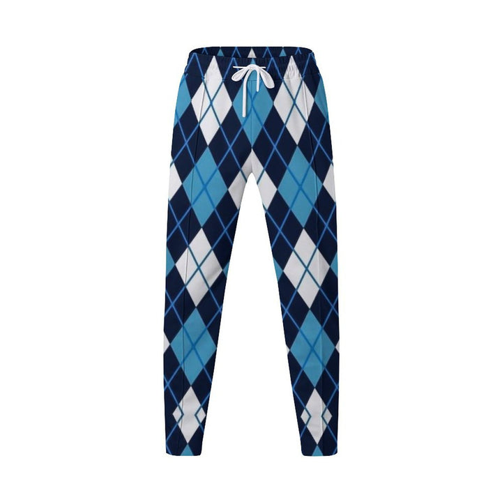 Damen Jogginghose mit Rautenmuster Drune