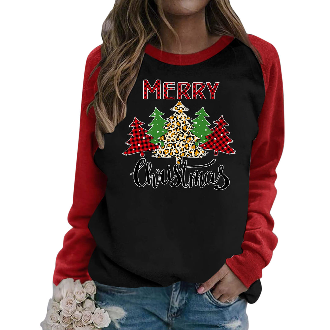 Damen Sweatshirt mit festlichem Weihnachtsmotiven Drune