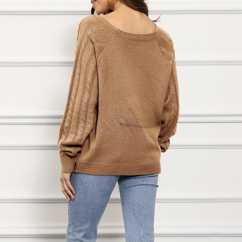 Drune | Pullover Aus Gedrehtem Strick mit Modernem Design