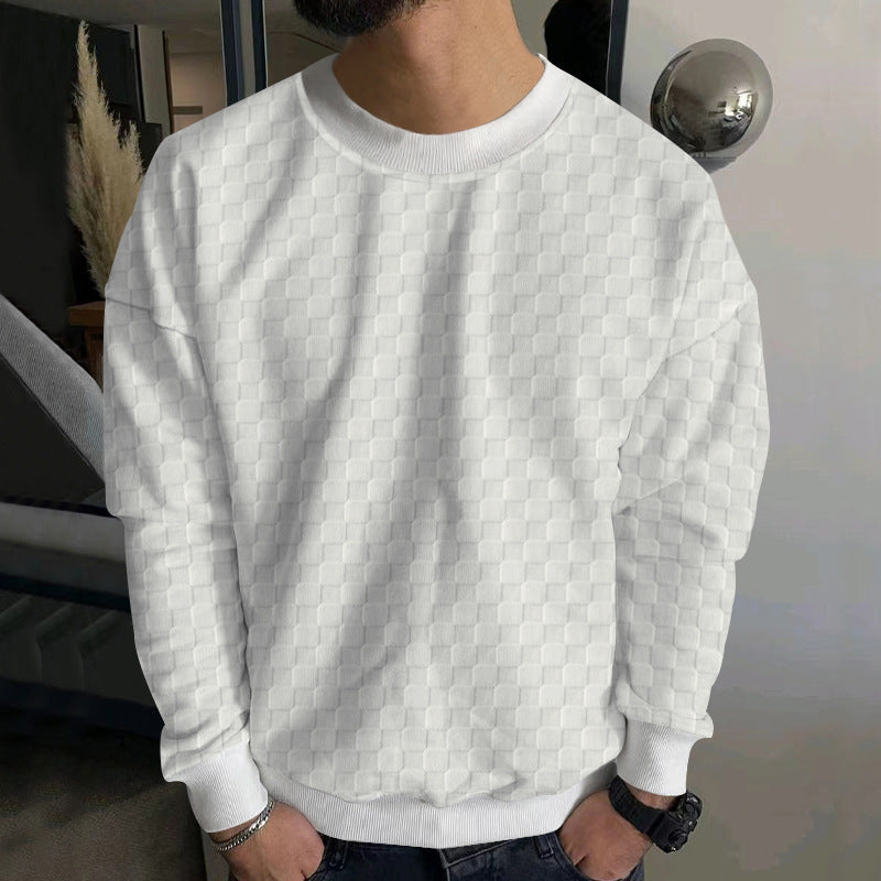 Herren Modischer Sweatshirt mit strukturiertem Design Drune