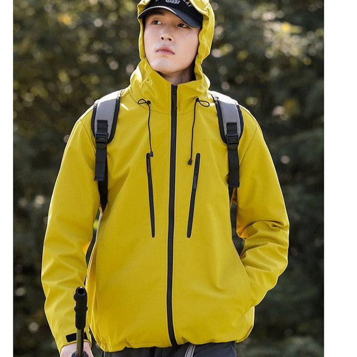Damen Funktionsjacke mit wasserabweisendem Material und praktischen Reißverschlusstaschen Drune