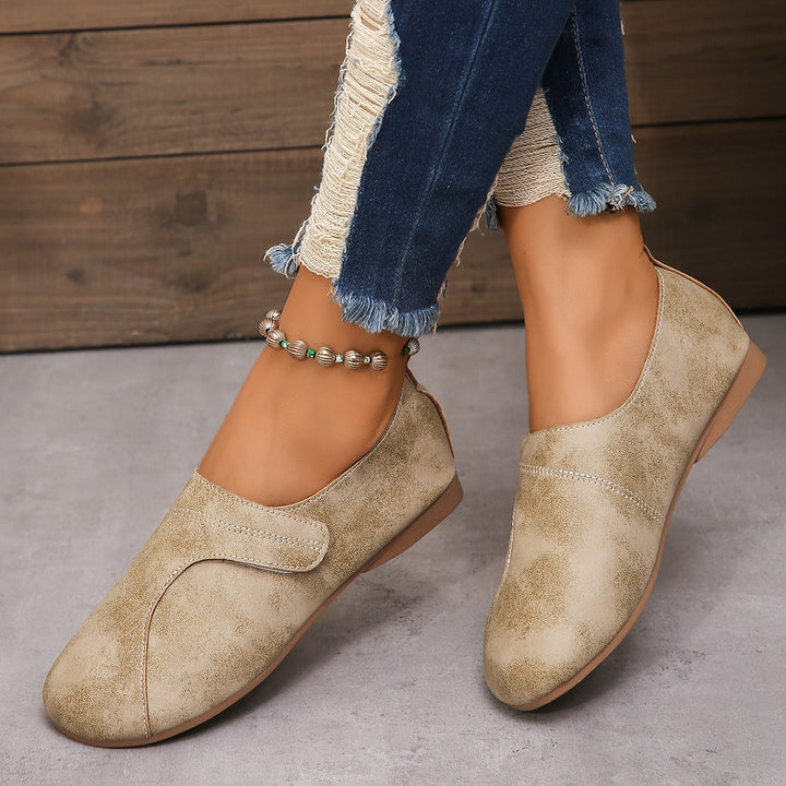 Damen nan casual Komfort-Slipper mit ergonomischer Polstersohle und weichem Microvelours-Obermaterial Drune