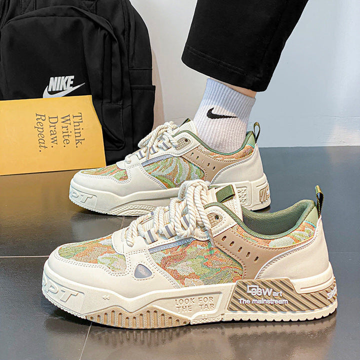 Damen Sportliche Modesneaker mit innovativem Oberflächenmaterial Drune
