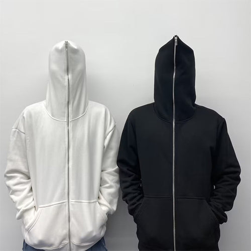Unisex nan leichter Reißverschluss-Hoodie mit minimalistischer Nahtführung und ergonomischer Kapuze Drune