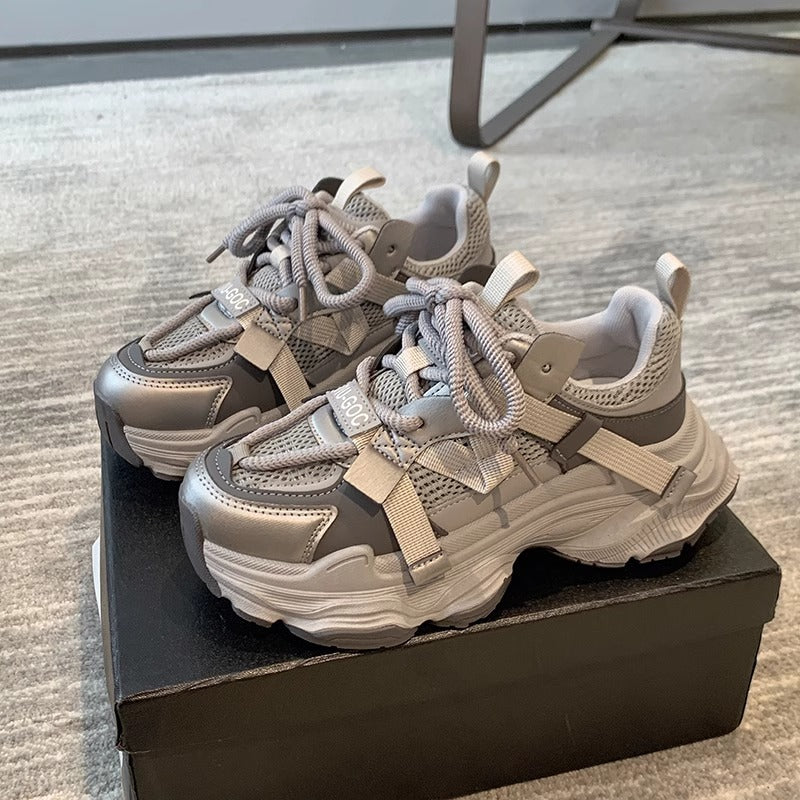 Damen Atmungsaktive Sneakers mit innovativem Schnürsystem Drune