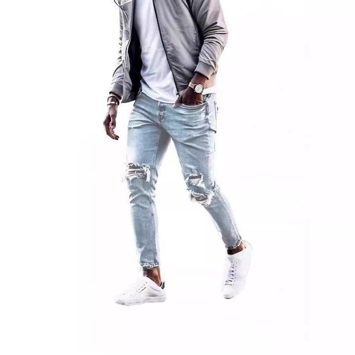 Herren Destroyed Jeans mit modernen Distressed-Effekten Drune