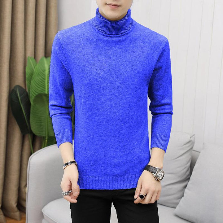 Herren nan figurbetonter Rollkragenpullover aus Feinstrick mit elastischer Passform Drune