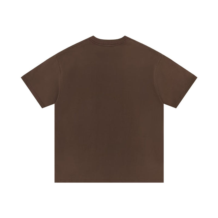 Herren oversized T-Shirt mit klassischem Rundhalsausschnitt und weichem Bio-Baumoll Drune