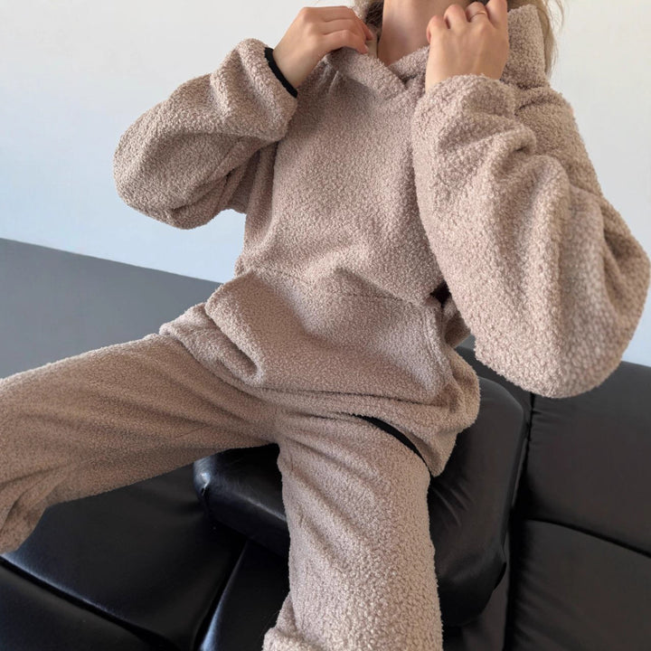 Damen Kuscheliger Oversized Hoodie Drune