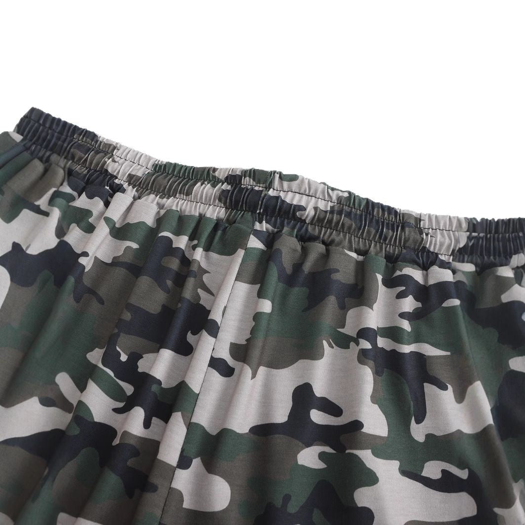 Herren Camouflage Sportanzug mit modernem Design und praktischen Taschen Drune
