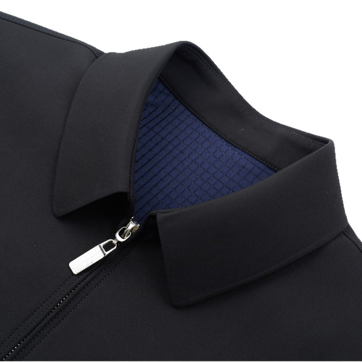 Herren modische Übergangsjacke mit hohem Kragen und funktionalen Reißverschluss-Taschen Drune