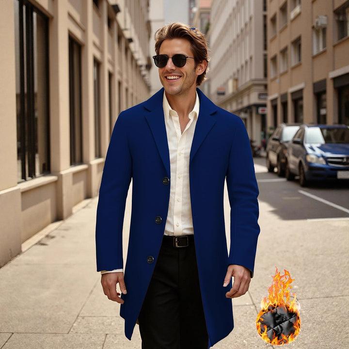 Herren eleganter und stilvoller Übercoat Drune