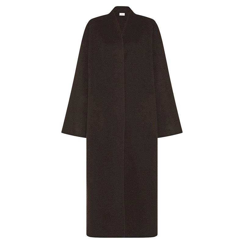 Damen Oversized Trenchcoat aus hochwertigem Wollmix Drune