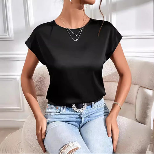 Damen Elegantes Oversized-T-Shirt aus hochwertigem Material Drune