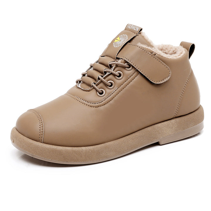 Damen Warme Winter-Sneaker mit weichem Innenfutter und rutschfester Sohle Drune