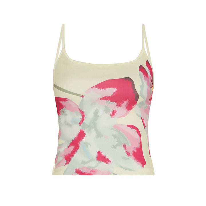 Damen asymmetrischer Chiffonrock mit elastischem Bund und Rüschendetails Drune