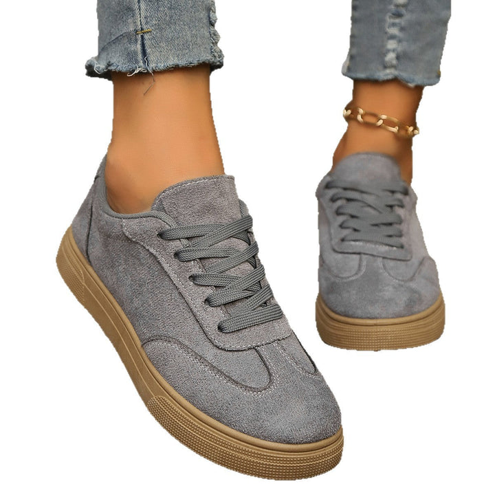 Damen modische Freizeitsneaker aus hochwertigem Textil Drune