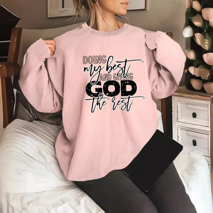 Damen Sweater mit persönlichem Motiv Drune